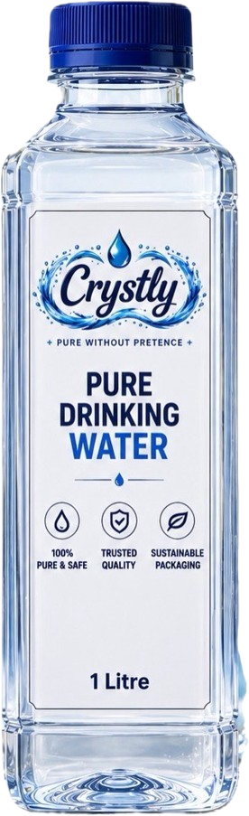 Custom 1 litre Crystly bottle
